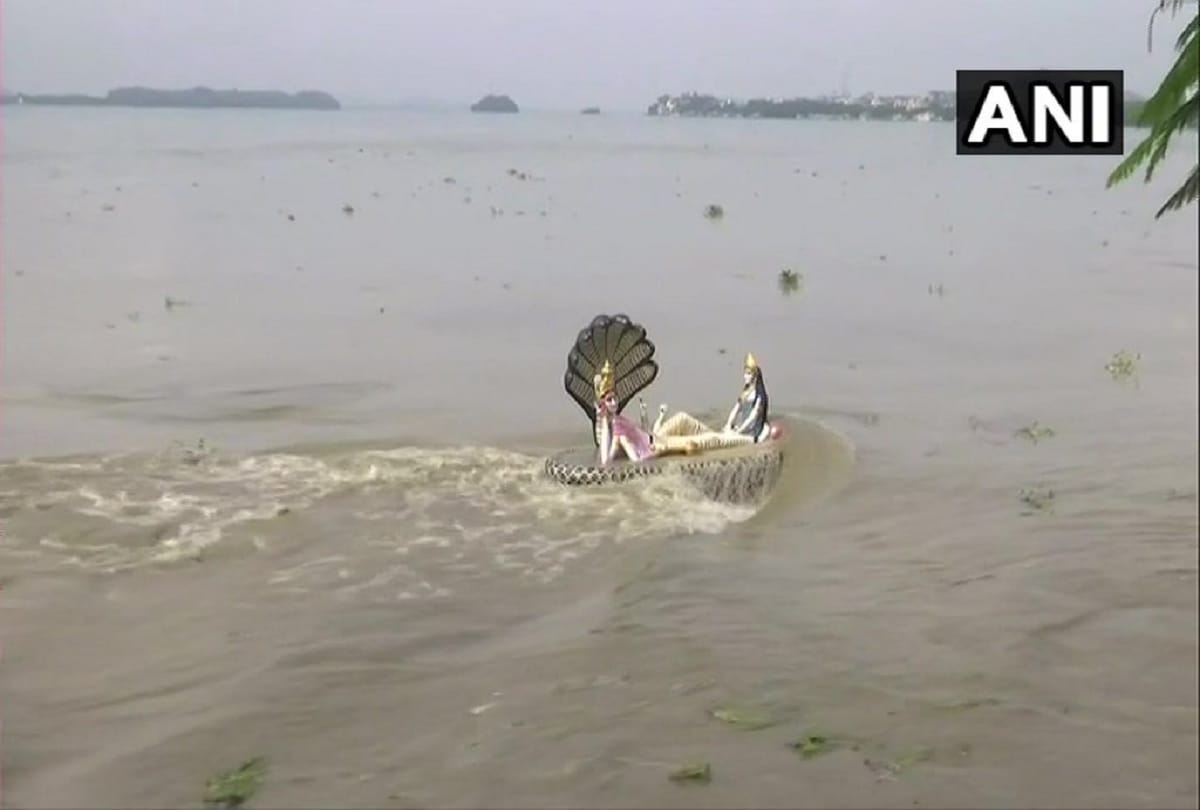 Critical flood situation in northeastern India, rivers bustling from constant rain