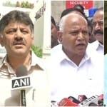 डीके शिवकुमार-बीएस येदियुरप्पा-एचडी कुमारस्वामी