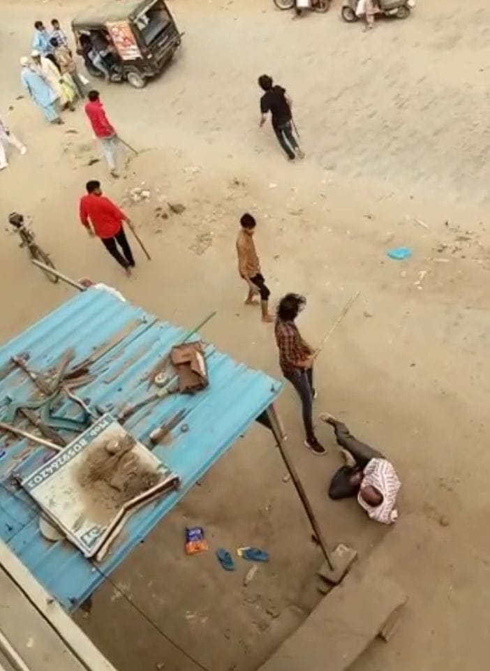 beating