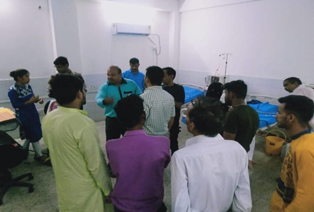 Kidney Patient death during dialysis unit without Nephrologist and md doctor in haridwar 