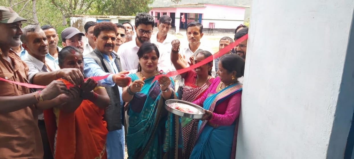 Launch of newly constructed Anganwadi centers