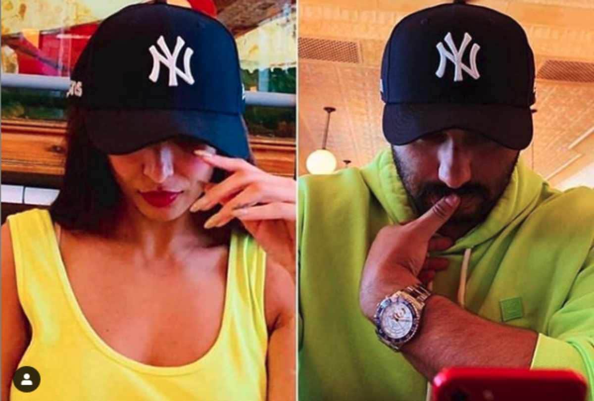 malaika arora looks stylish in her neon crop top and shorts outside gym