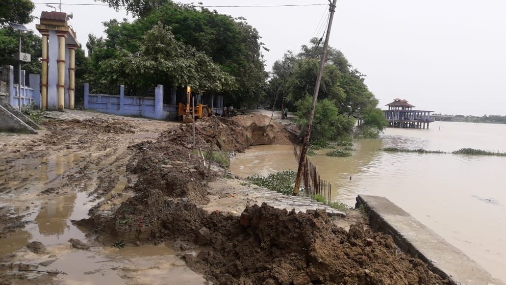 River aami cutting on Kabir Chaura