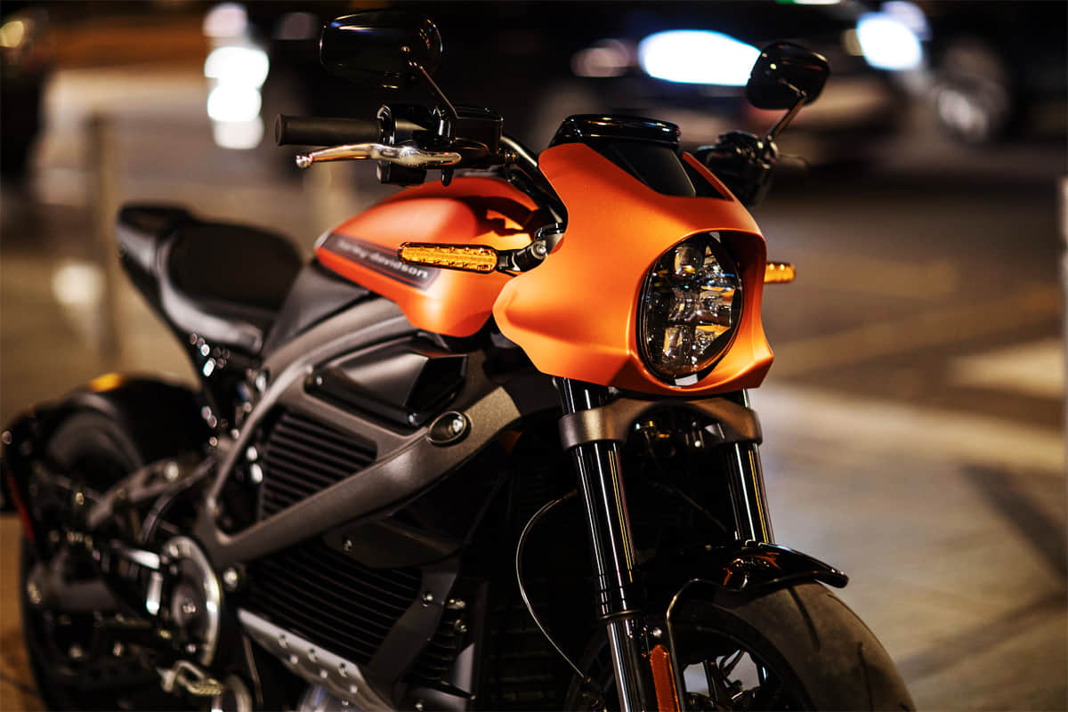 Harley Davidson LiveWire electric motorcycle revealed