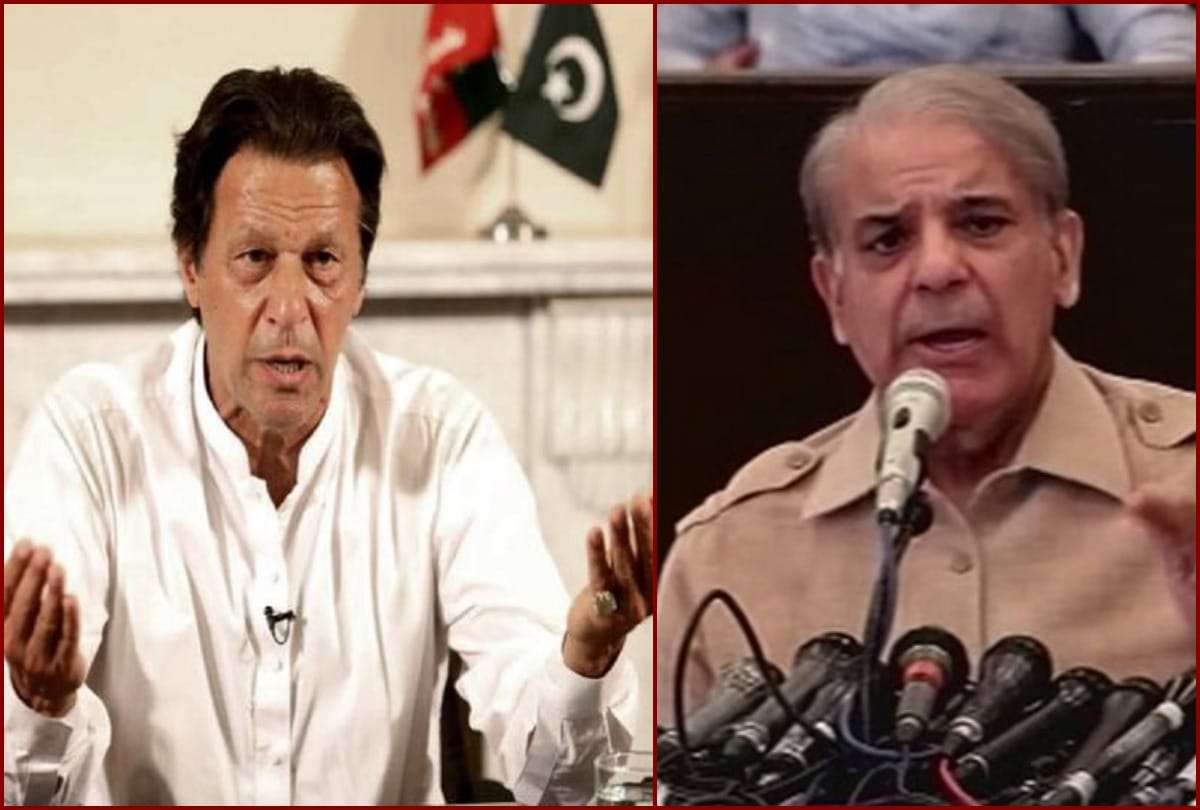Twitter war erupts between Pak PM Shehbaz Sharif and Imran Khan