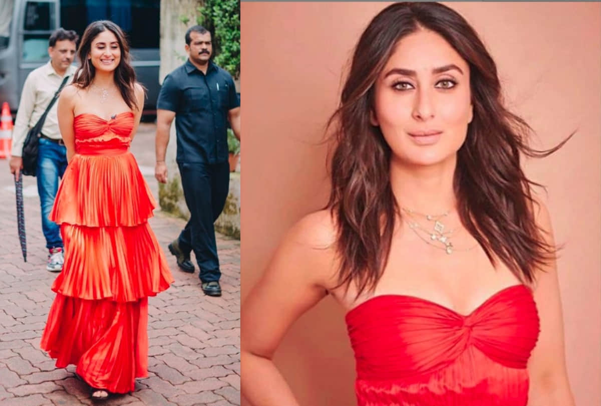 Kareena Kapoor Khan was seen video calling son Taimur from the sets of Dance India Dance in Mumbai