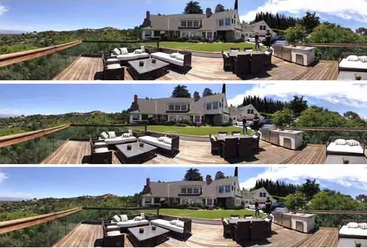 Sunny Leone massive bungalow in Los Angeles us