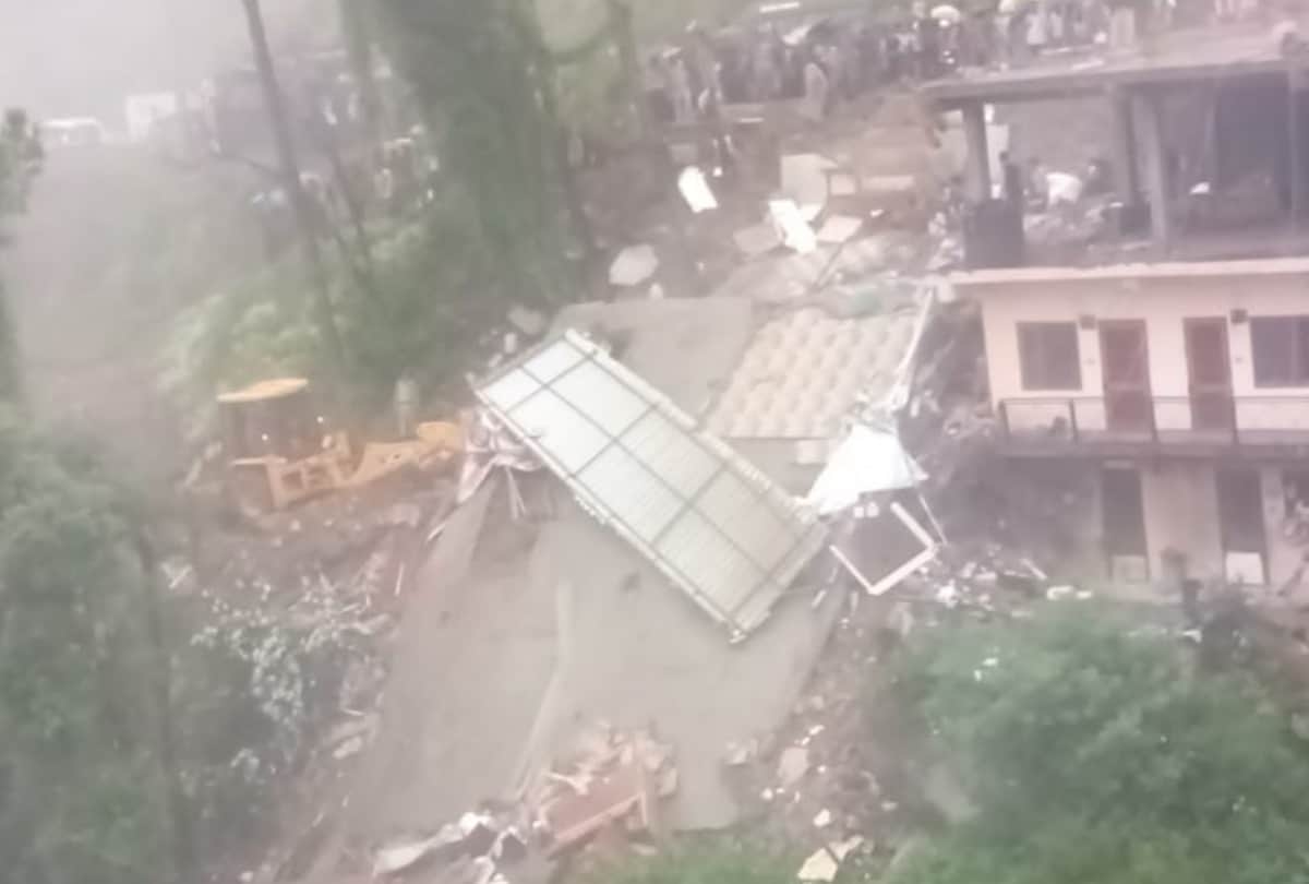 Pictures of Rescue Operation Multi Storey Building Collapse In Solan Himachal Pradesh