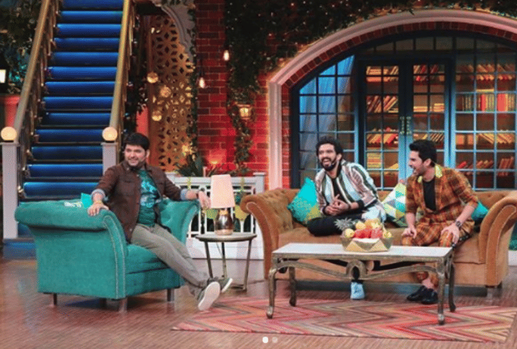 armaan malik and daboo malik on set the kapil sharma show