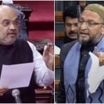अमित शाह और असदुद्दीन ओवैसी (फाइल फोटो)