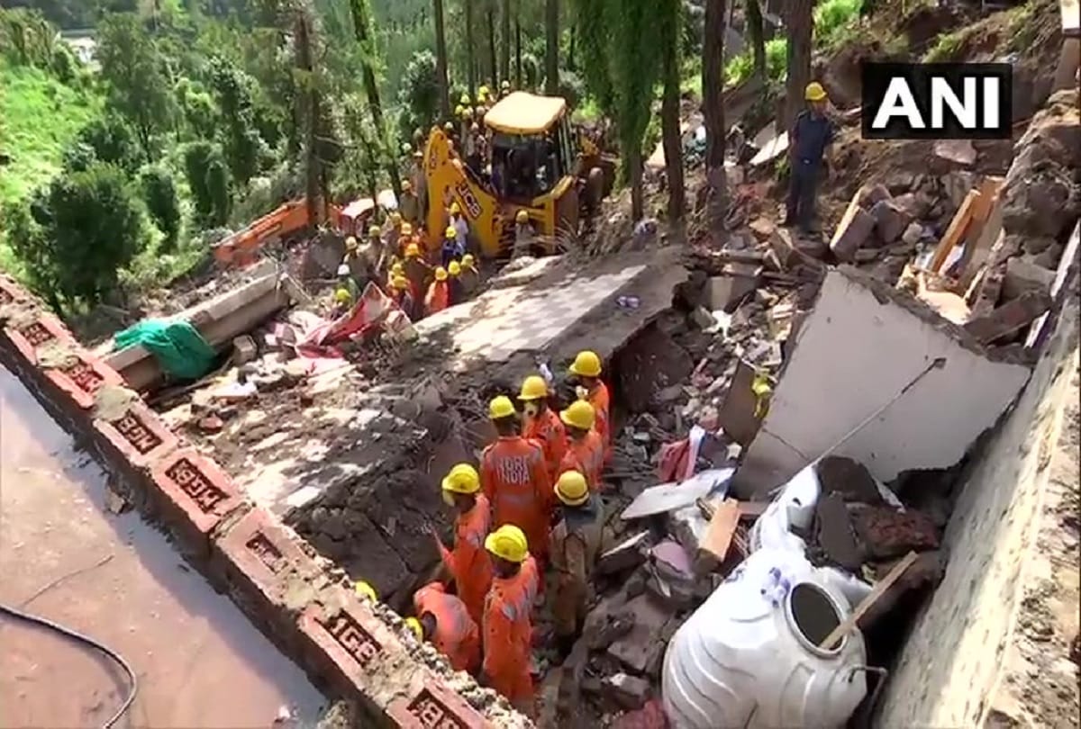 multi storey building collapse in solan Several feared dead Himachal Pradesh
