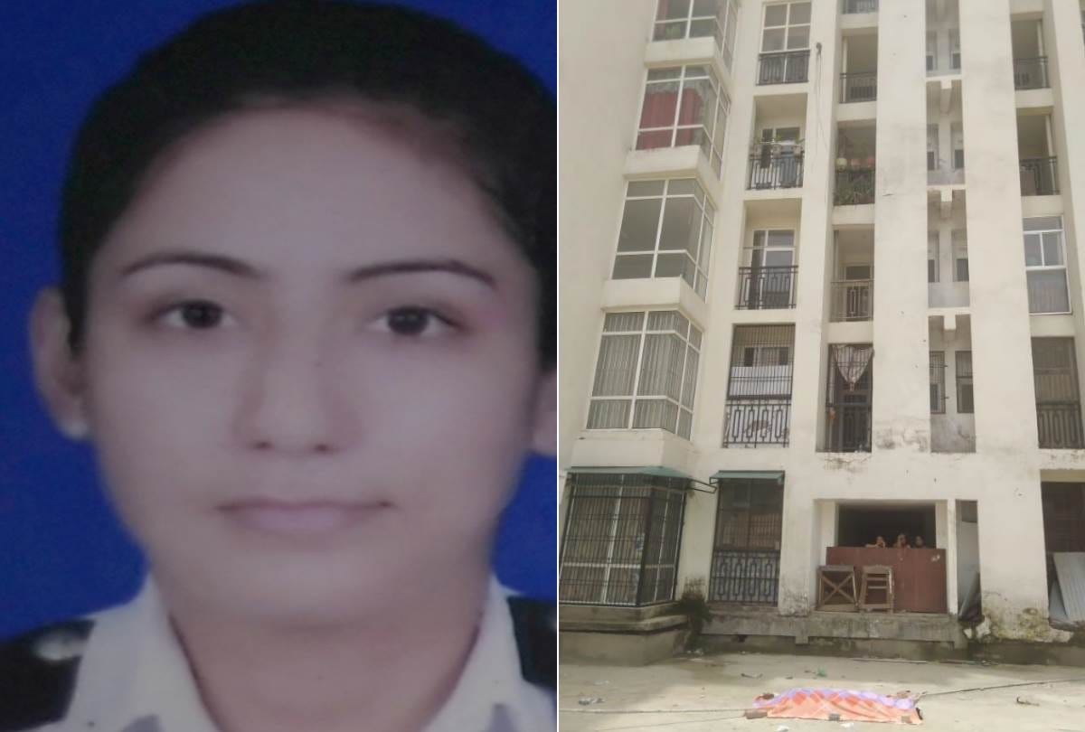 women died by falling from balcony in pgi area of lucknow