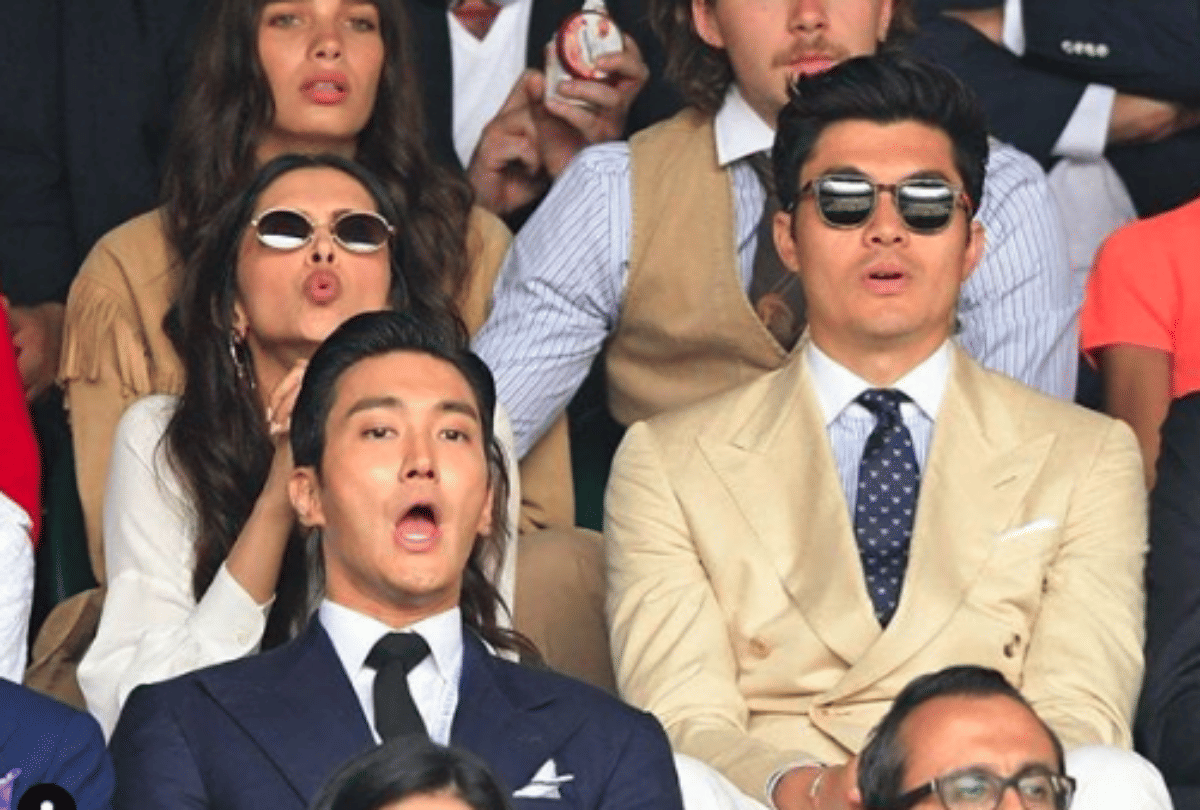 deepika padukone and anisha padukone enjoyed wimbledon finale