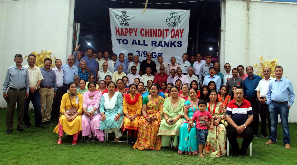 Gorkha rifle ex-servicemen celebrate celebration