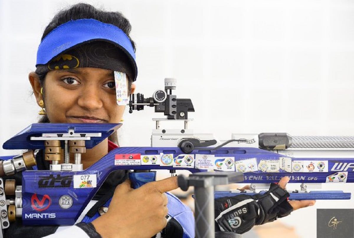 Elavenil Valarivan defeated Mehuli Ghosh in Junior World Cup and defended her title