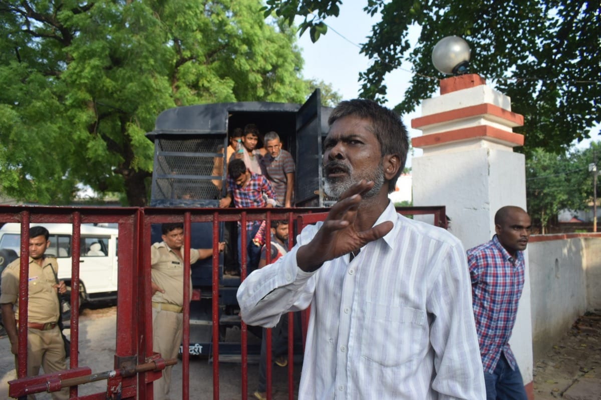 Prisoner on a hunger strike when not getting bidi cigarette Ganja jaunpur
