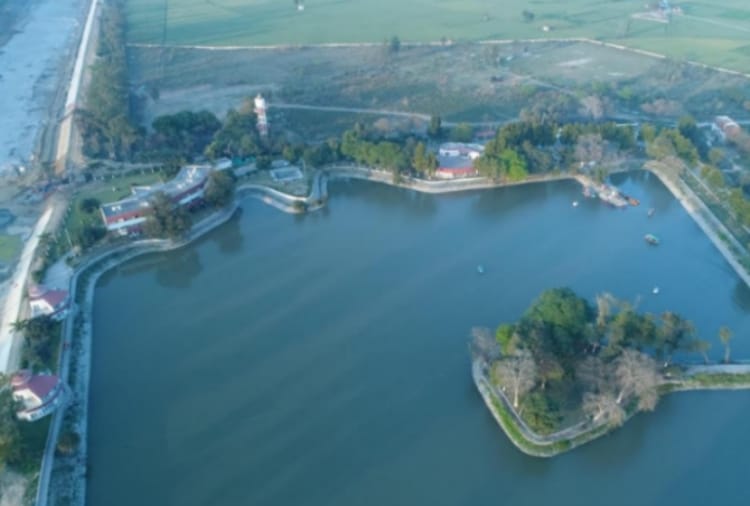 Tourist Place Karn Lake In Karnal Of Haryana Near Delhi