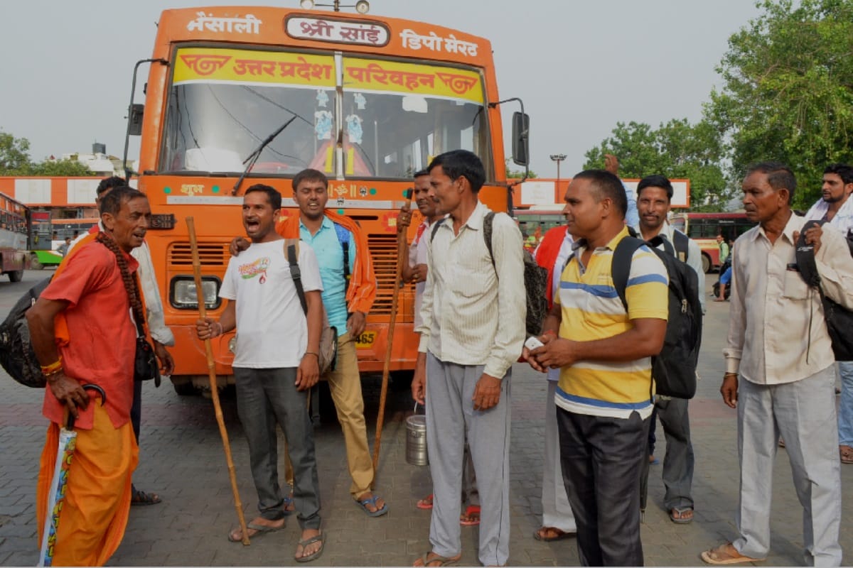 Kawad Yatra: Barricading started,traffic system failed on the first day in Meerut