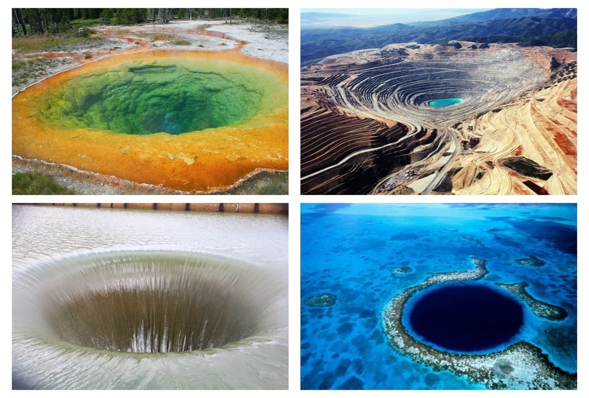 Mysterious pits in the world Whose features and photos are shocking