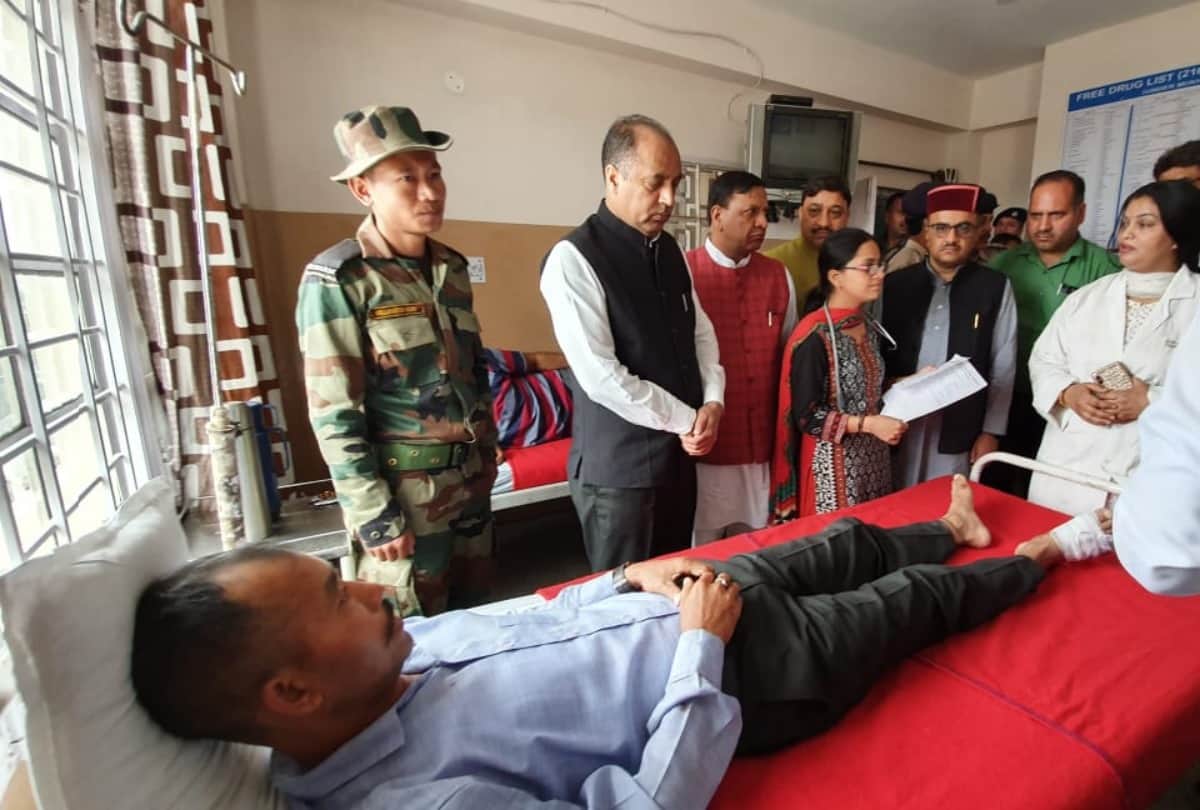 multi storey building collapse in solan  CM Jairam Thakur Visited Spot