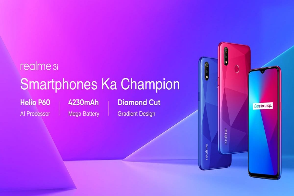 Realme 3i Launched in India at Rs. 7,999, know price and specifications