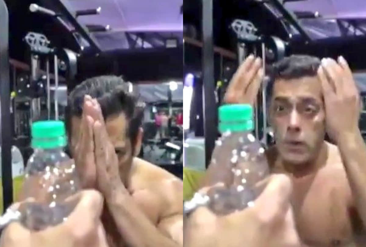 salman khan played with nephew ahil and yohan video viral