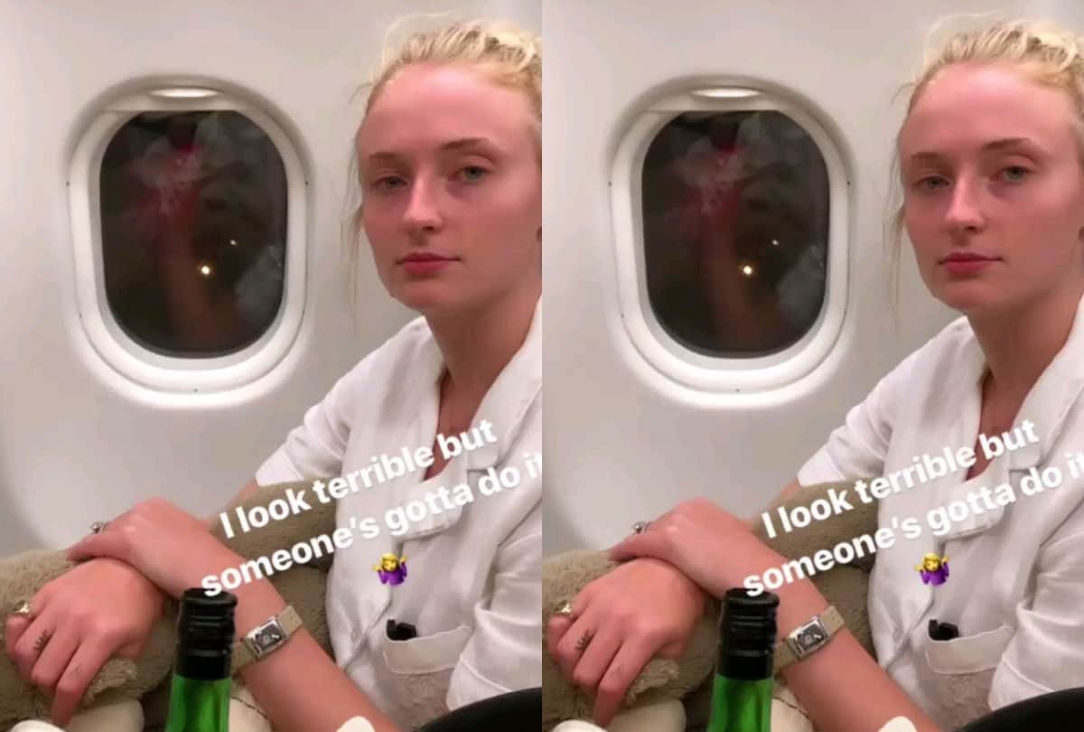 Bottle Cap Challenge Sophie Turner got angry on this Challenge