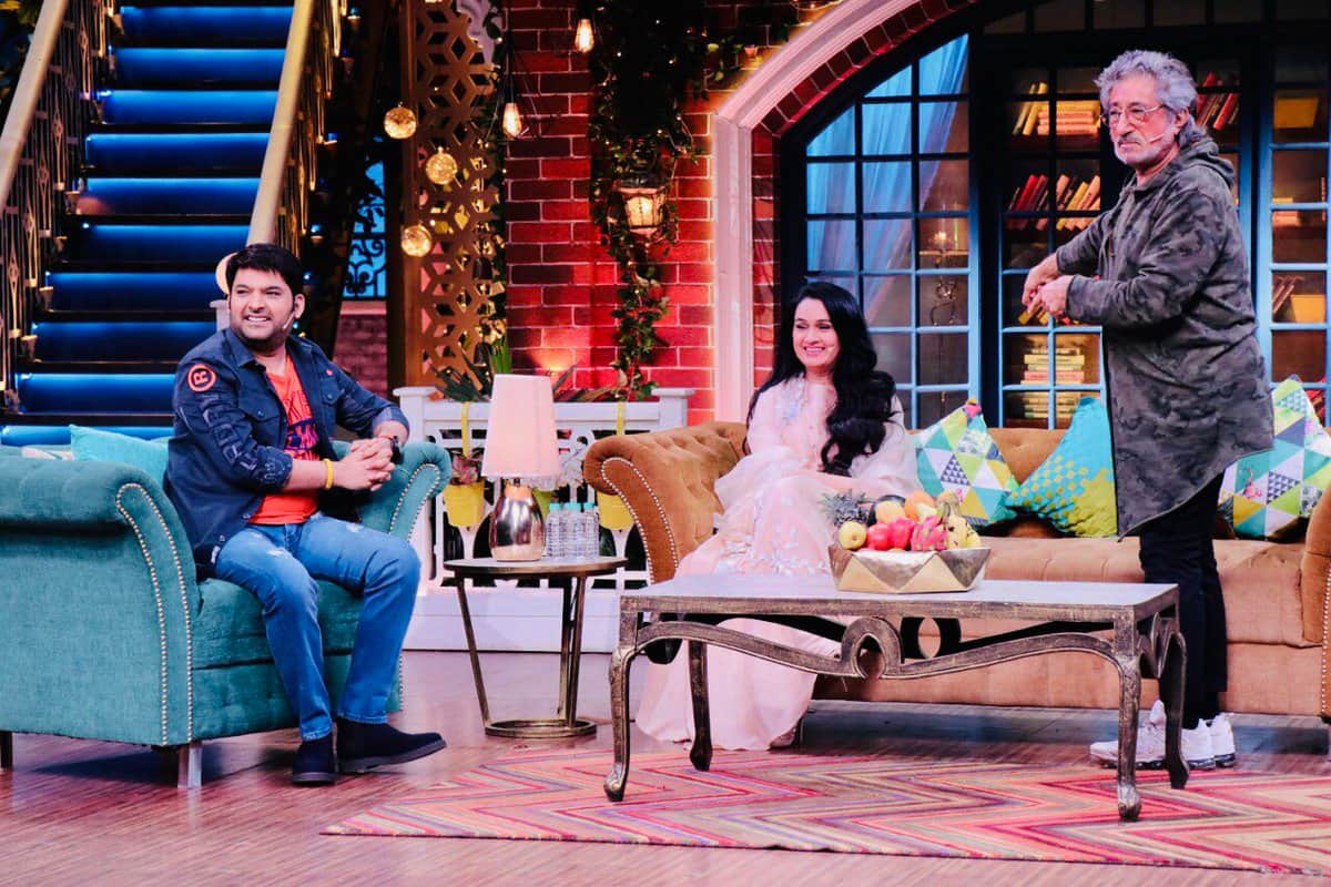 the kapil sharma show attend Padmini Kolhapure and shakti kapoor