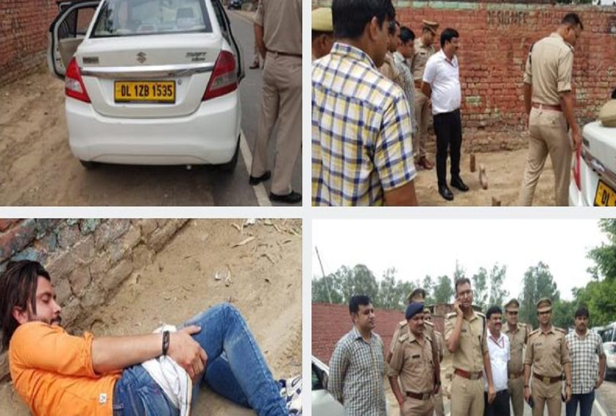 Police arrest a man who Looted passenger through his cab in Ghaziabad