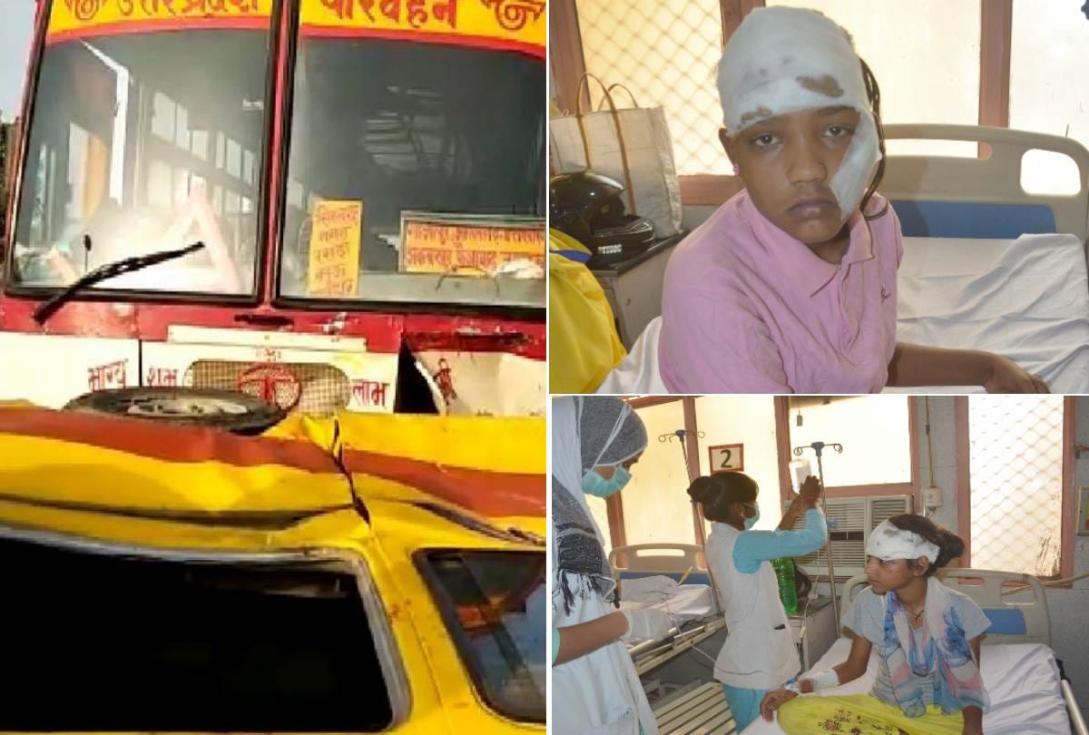 many students injured in an accident in lucknow