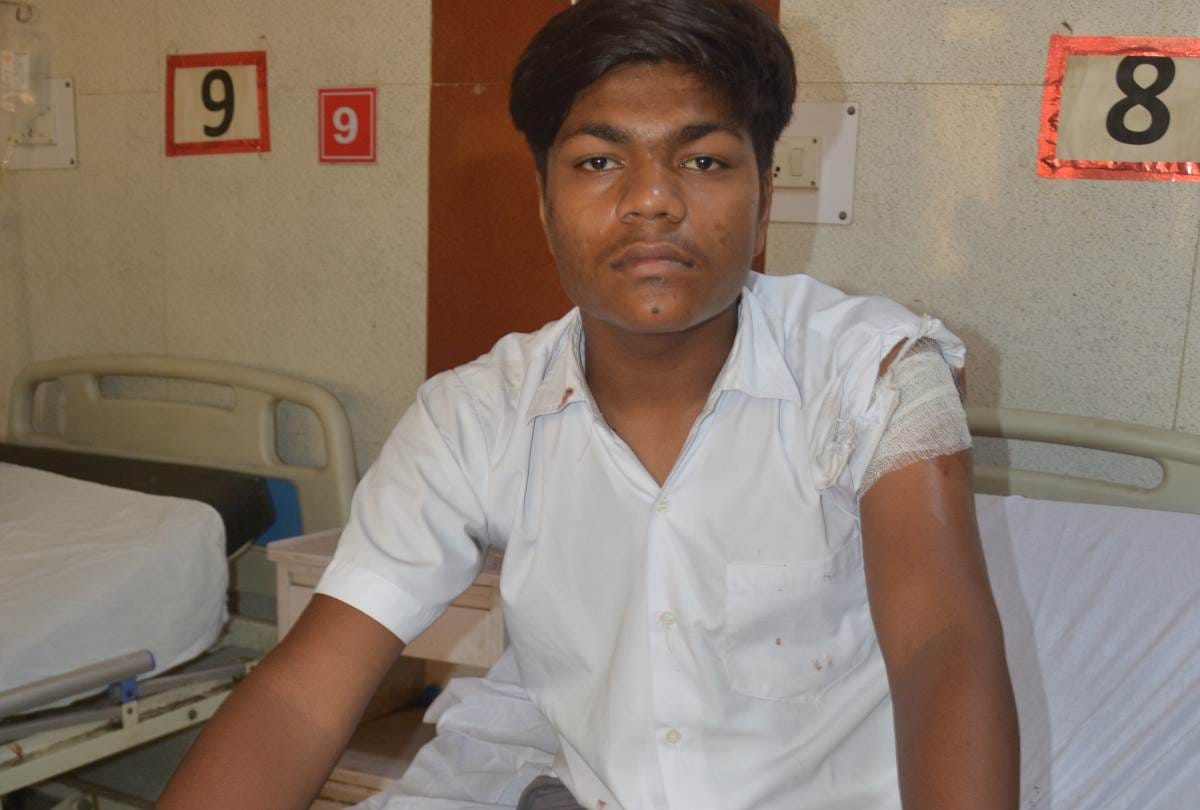 many students injured in an accident in lucknow