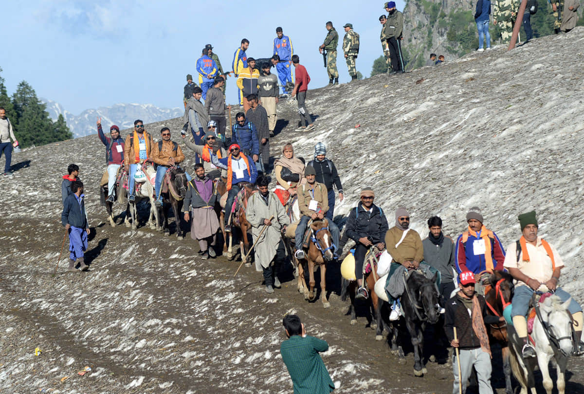 Demand for 3988 hectare land to Shri Amarnath Shrine Board