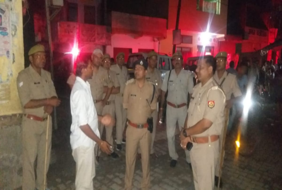 Dispute between two groups in Aurangabad Bulandshahar