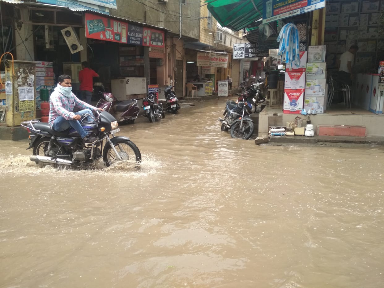 rain, sirsa,market,road