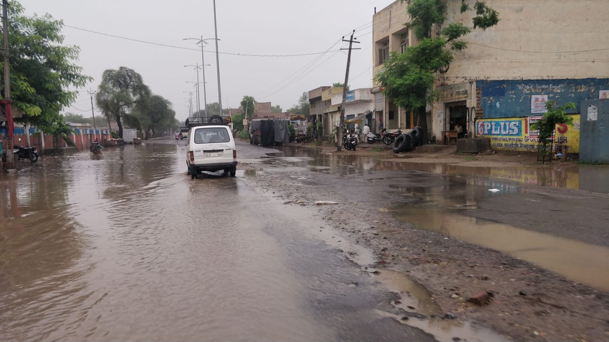 rain, dust, sky