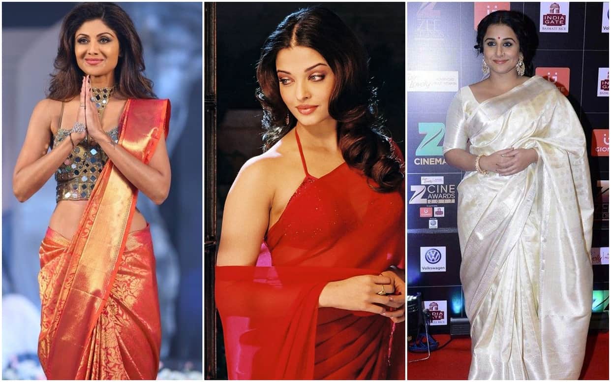 #sareeswag 5 Bollywood Actresses Who love to Wear Sarees