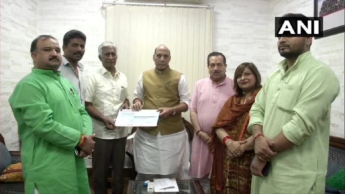 Forty years after retirement, IAF man donates over Rs 1 cr to Defence Ministry