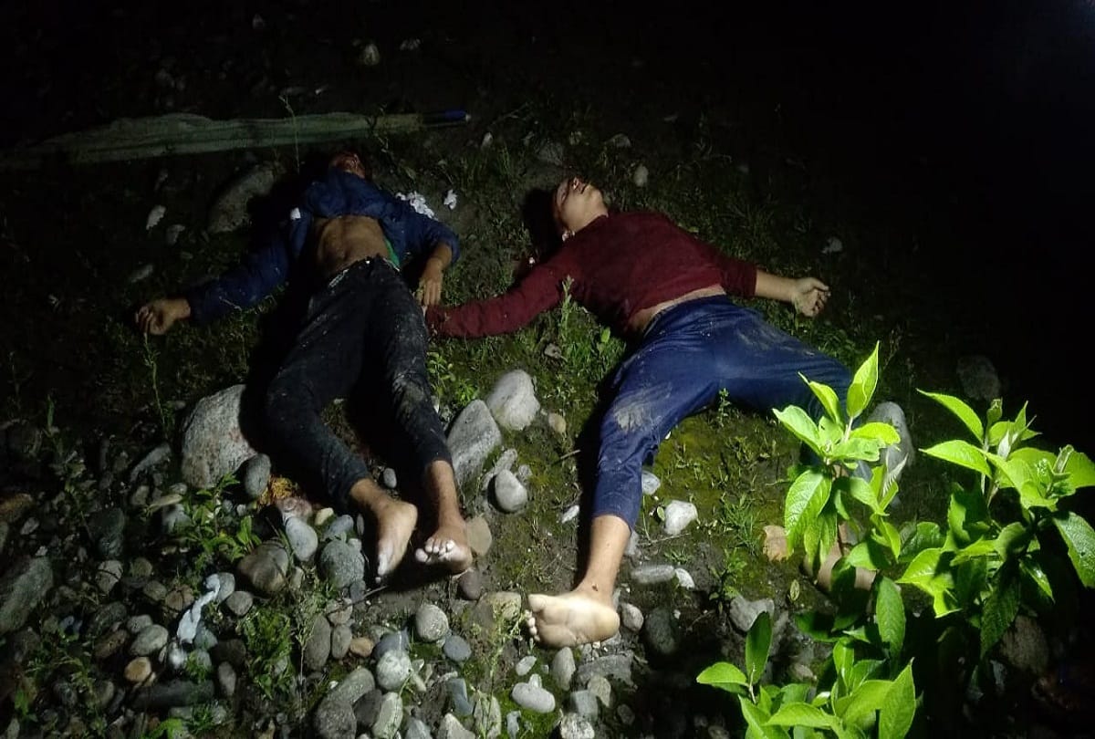 pick up vehicle fall in river three dead one injured in pithoragarh
