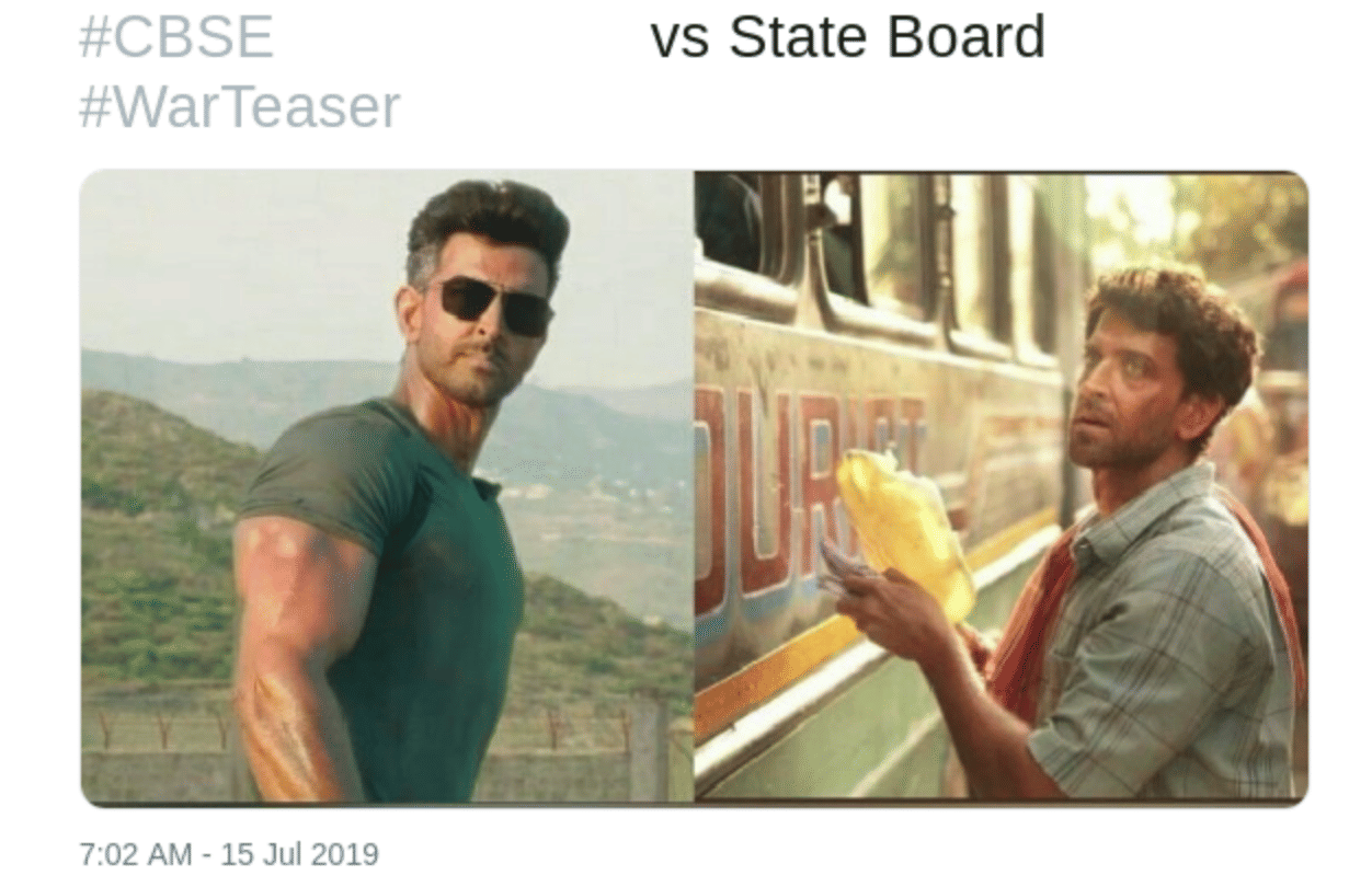 memes on hrithik roshan film war teaser and super 30