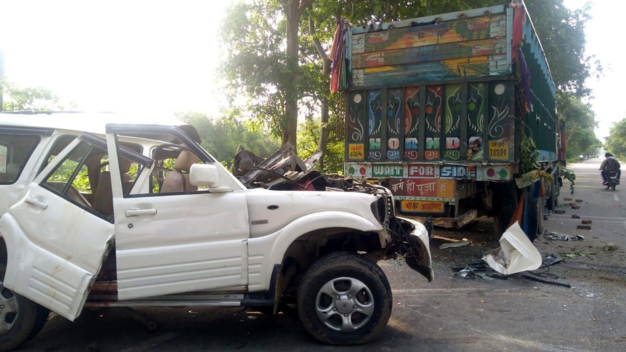 scorio get accident