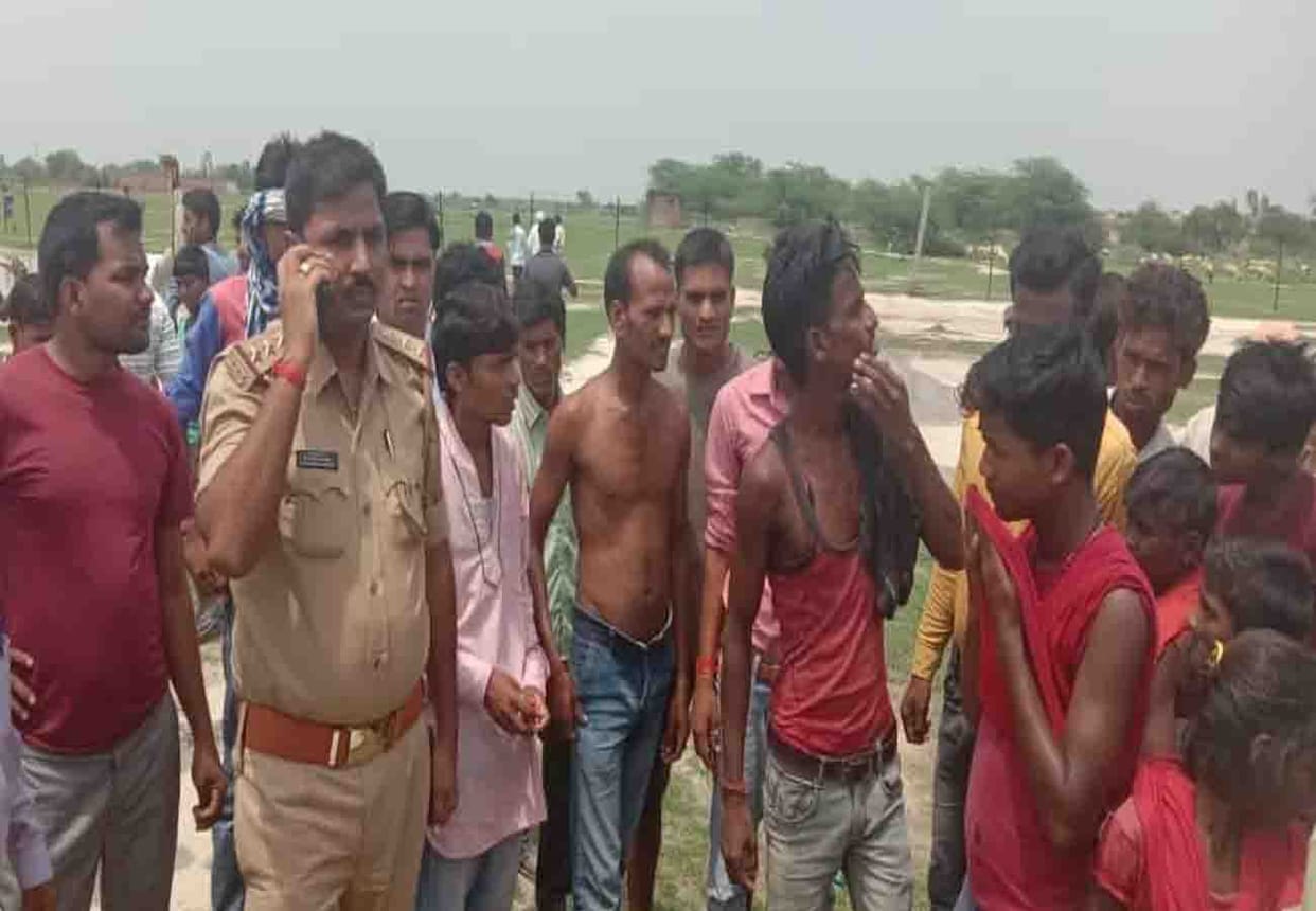 two young boys died due to drown in illegal mining pit in farrukhabad