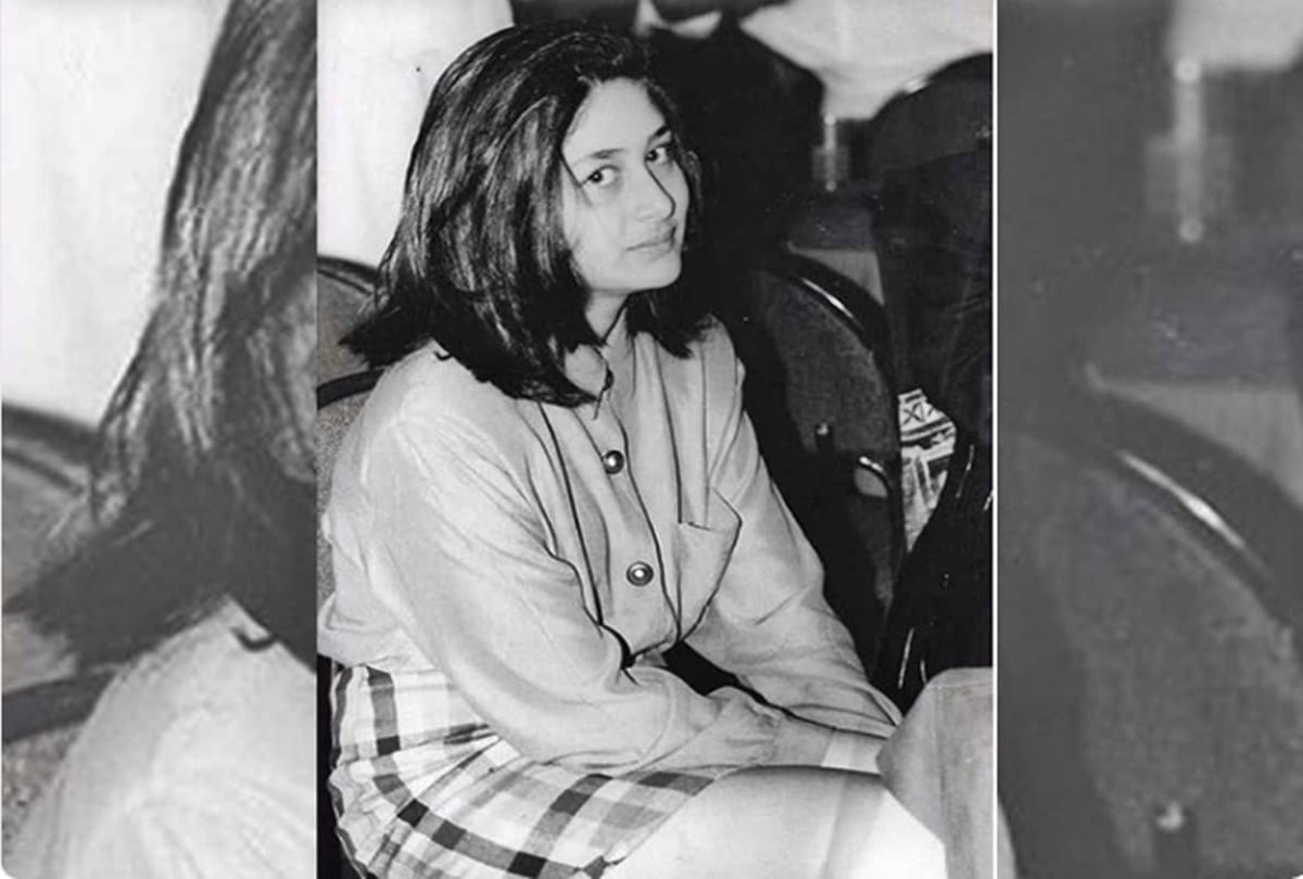 Bollywood Film Actress Kareena Kapoor Khan Throwback Childhood Photos