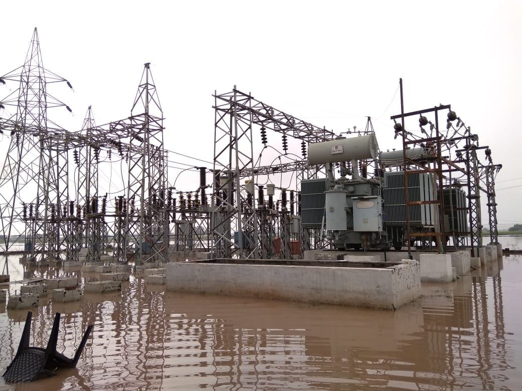 water filling in power grid