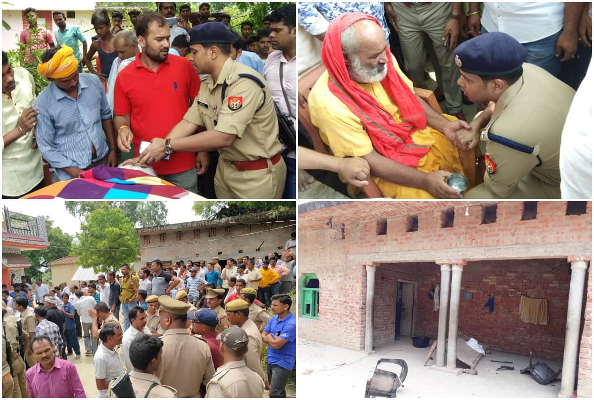 Heavy protest for Advocate Om Mishra murder Swati Singh and SP Abhishek Singh in action