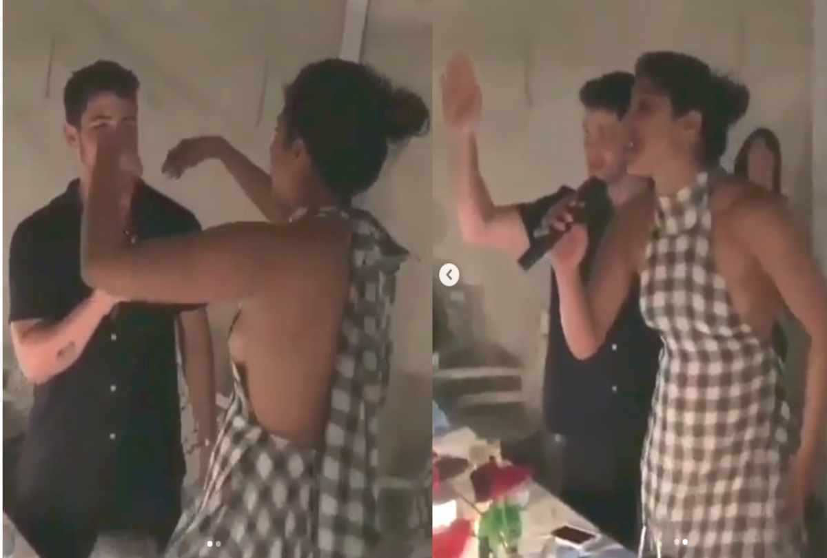 priyanka chopra faced oops moment during sung jonas brother song enjoy with husband nick jonas