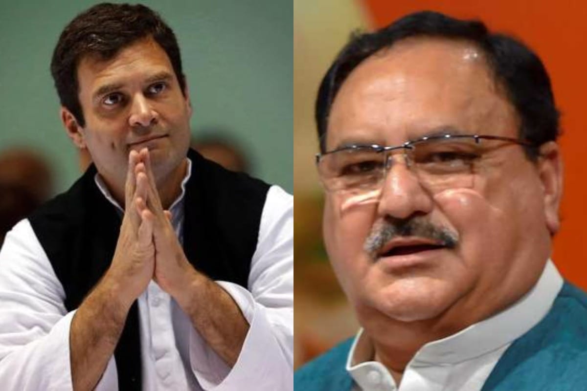 BJP president JP Nadda attacks on Rahul Gandhi and Congress leaders over India China border clash