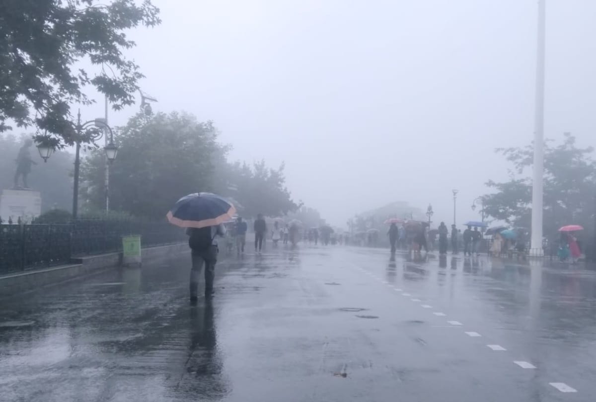 fresh snowfall recorded in manali and rainfall in shimla