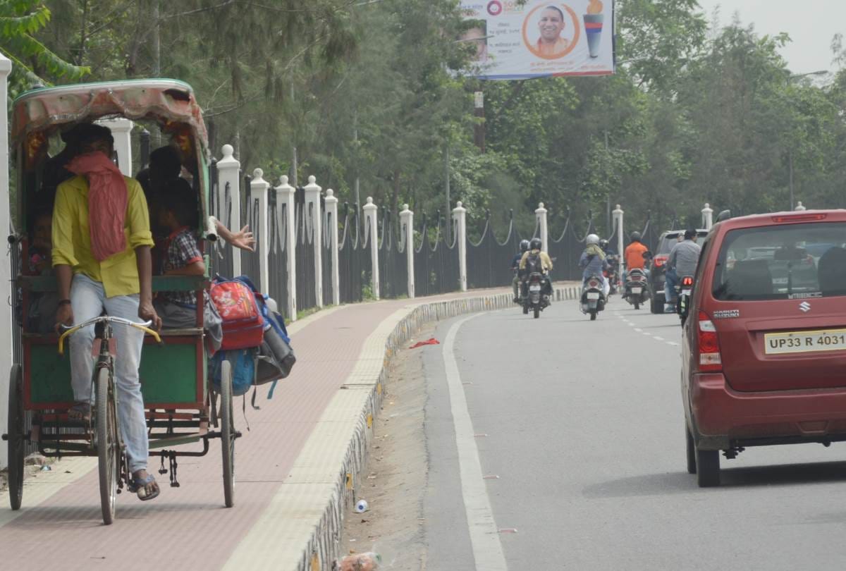 carelessness of van drivers, rickshaw pullers and parents