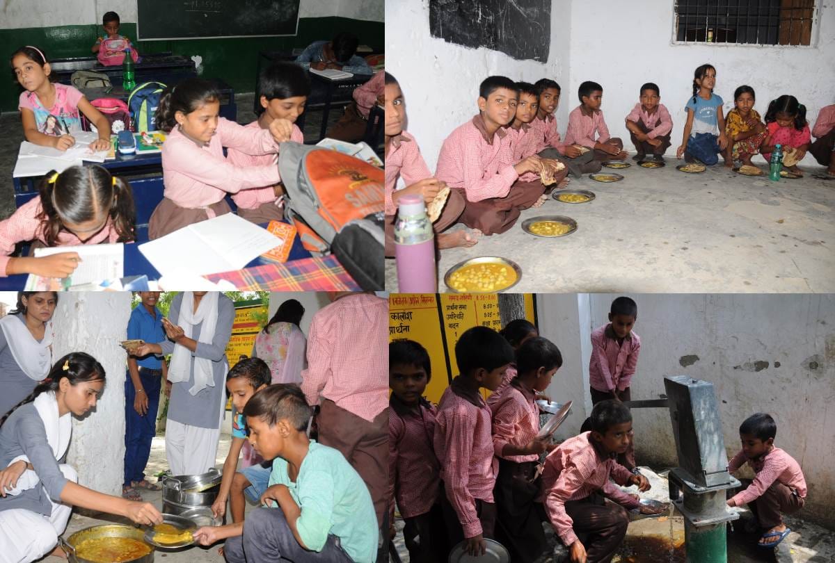 students open gates of this school in lucknow, head master rings the bell