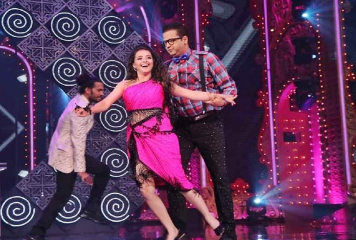Shrenu Parekh slaps Rahul Mahajan while rehearsing for the grand premiere of Nach Baliye 9